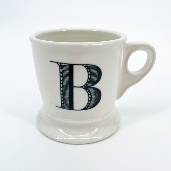 Anthropologie Other - Anthropologie Monogram B Ceramic Coffee Mug